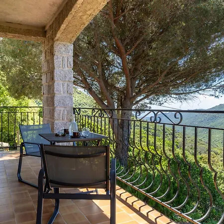 U Tadu - Maison De En Pierre Avec Vue Et Nature En Corse Du Sud Monacia-d'Aullene