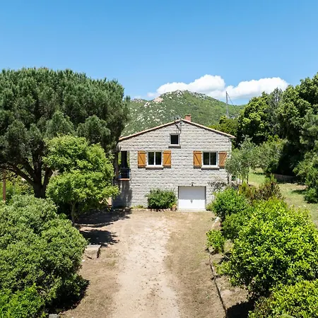 U Tadu - Maison De En Pierre Avec Vue Et Nature En Corse Du Sud Monacia-d'Aullene