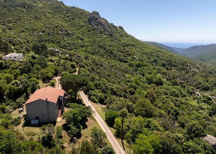 U Tadu - Maison De En Pierre Avec Vue Et Nature En Corse Du Sud Holiday home Monacia-d'Aullene