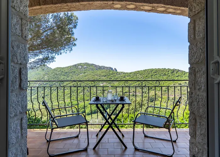 U Tadu - Maison De En Pierre Avec Vue Et Nature En Corse Du Sud Holiday home Monacia-d'Aullene